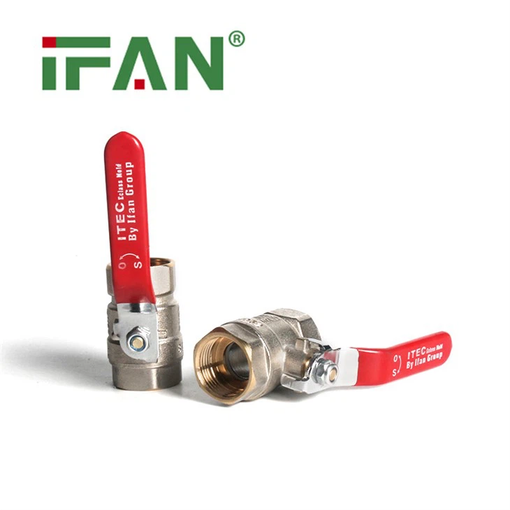 58-3 Mesing materijal 1/4"-2" veličina 1/2 Mesingani kuglični ventil