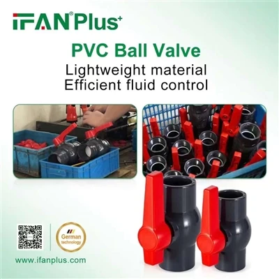IFANPlus PVC kuglični ventil